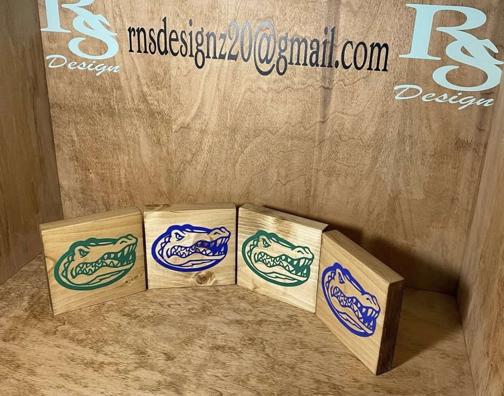 SEC TEAM COASTERS. SET OF 4