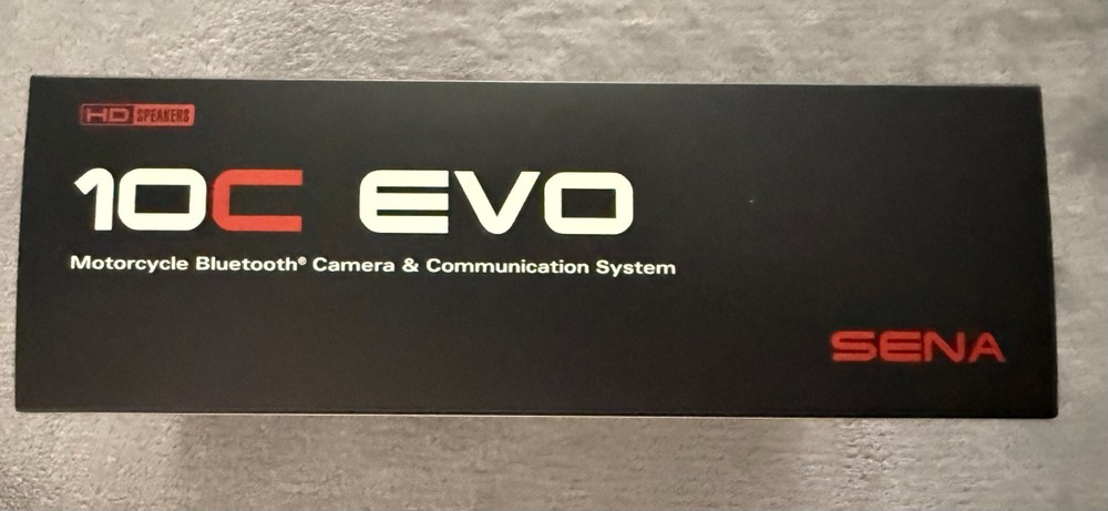 New Sena 10C EVO Motorcycle Bluetooth Camera & Communication System - 10C-EVO-01