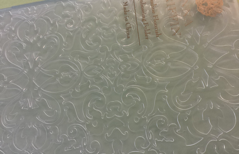 Anna Griffin Slimline Flourish Embossing Folder