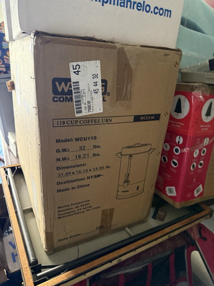 Waring Percolator Tube Wcu110