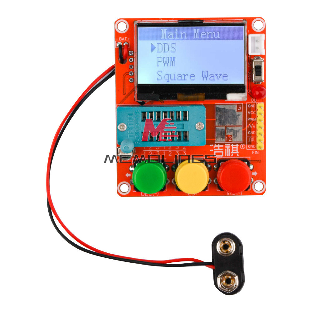 LCR-T4-MINI-Z Transistor Tester 1.7" 12864 LCD Capacitance Servo Frequency Test