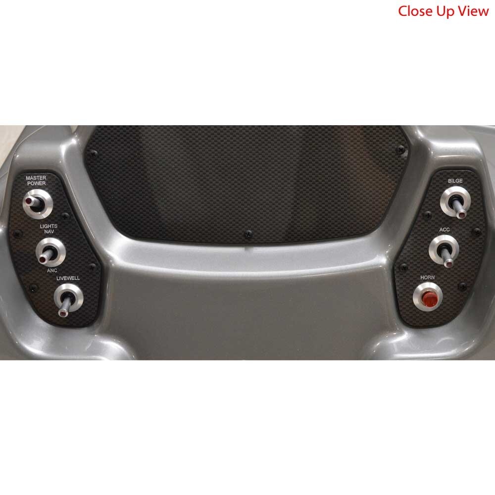 Crestliner Boat Dash Panel 2136482 | 1600 / 1700 Vision Silver