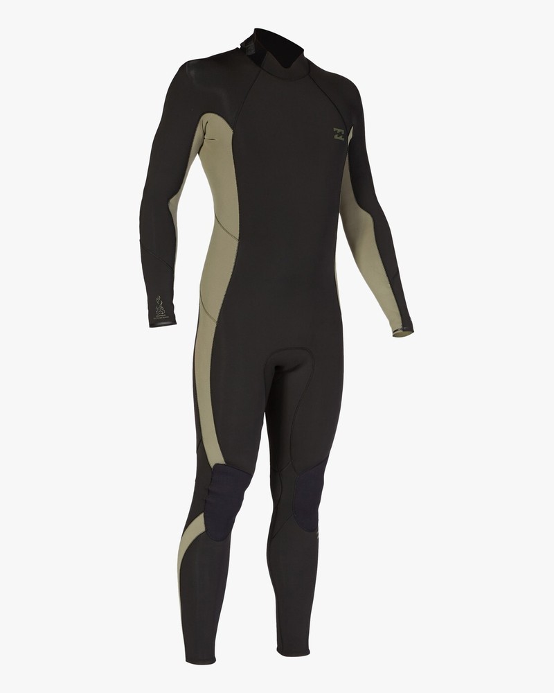 BILLABONG Men's 3/2 ABSOLUTE BZ Wetsuit - MIL - Medium Short - NWT
