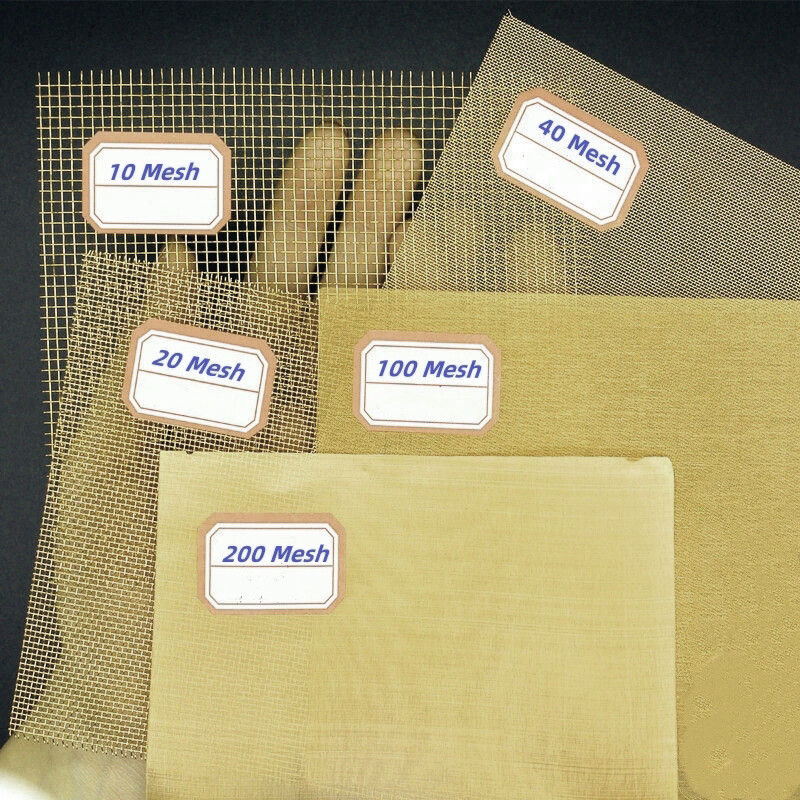 Coppers Wire Mesh(20-200 mesh),Brass Woven Screen Mesh 15cm*15cm