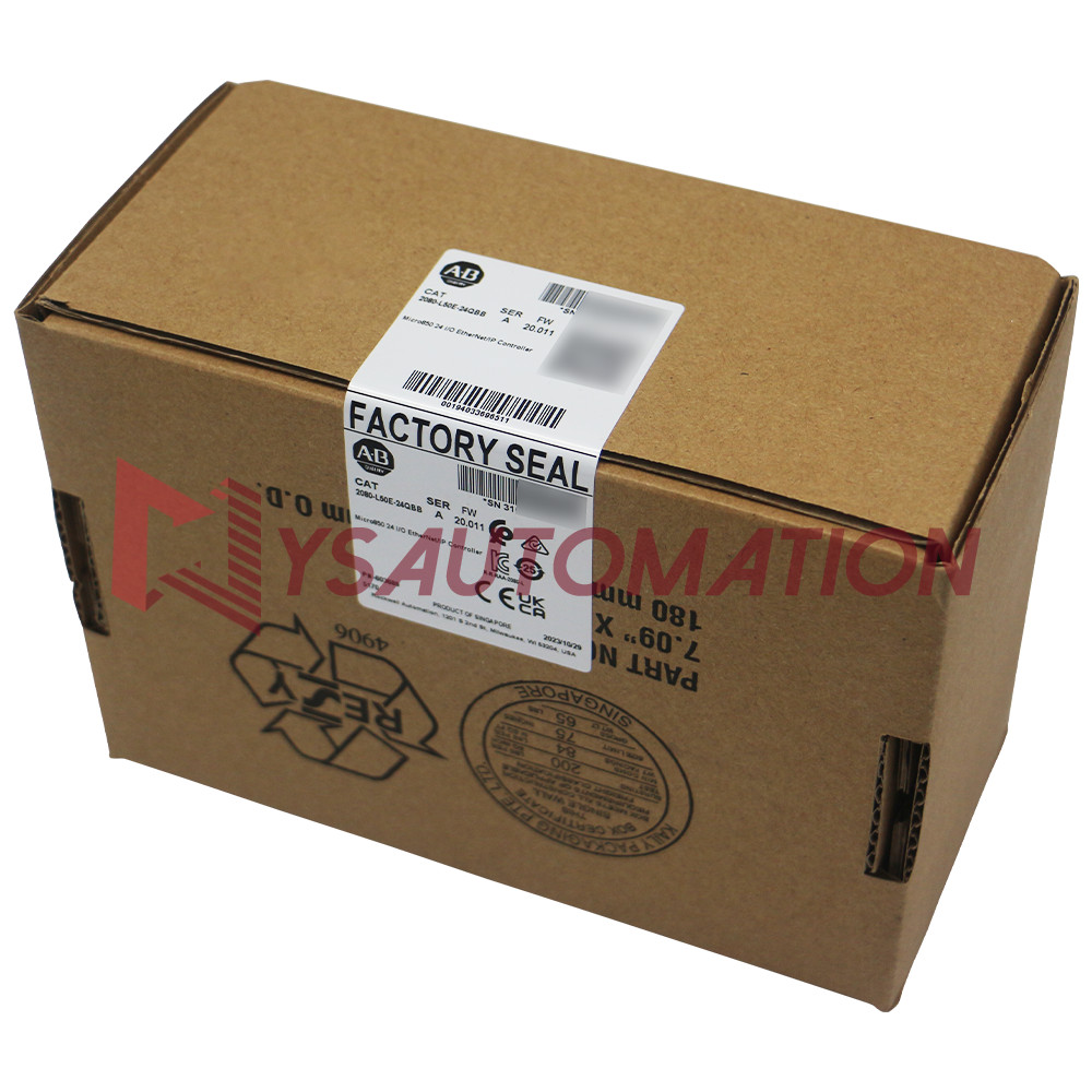 Allen Bradley 2080-L50E-24QBB Micro850 24 I/O EtherNet/IP Controller Sealed New