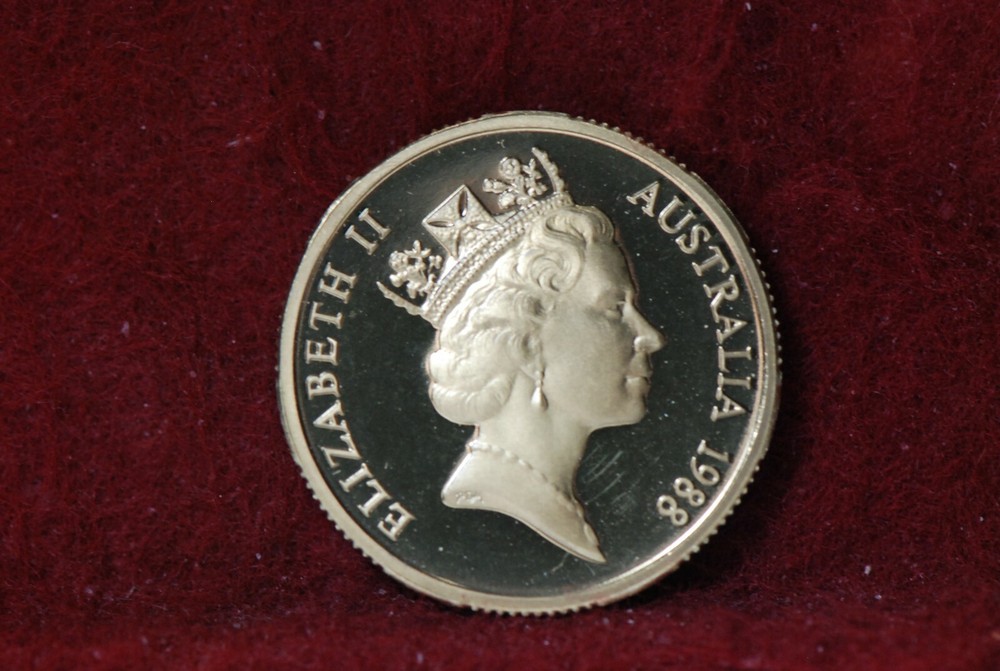 Australia, 1988 Dollar, KM100, Choice Proof+, 5-14
