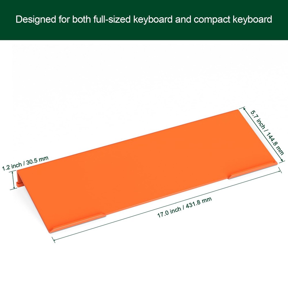 Computer Keyboard Stand Holder - Ergonomic Acrylic Keyboard Stand for Desktop...