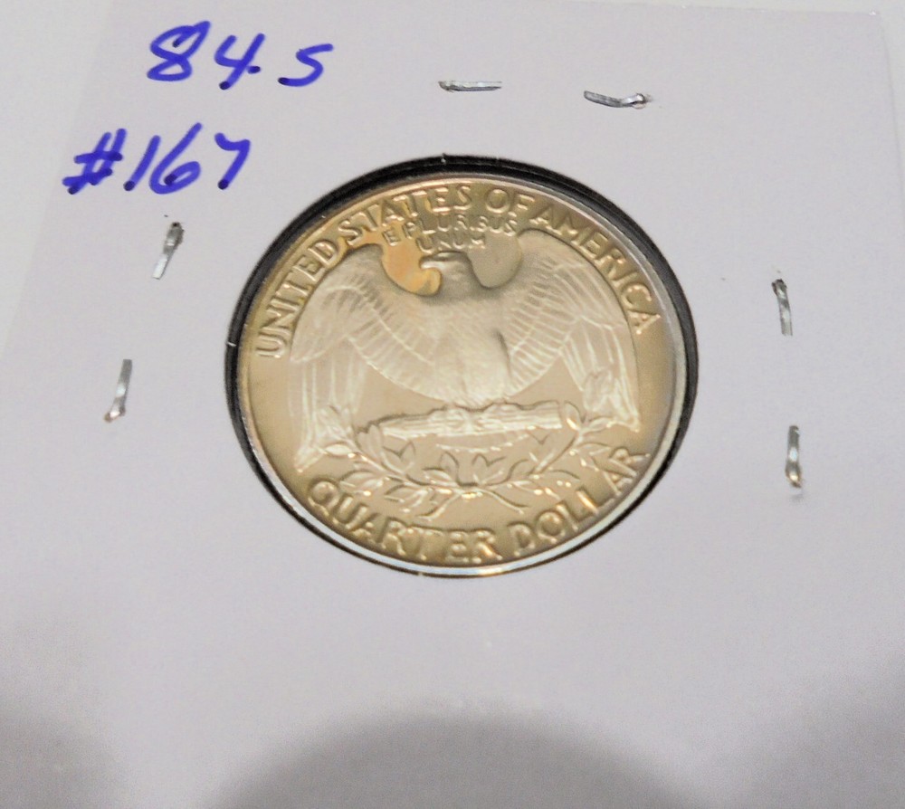 NICE 1984 s Proof Washington Quarter Deep Cameo # 167