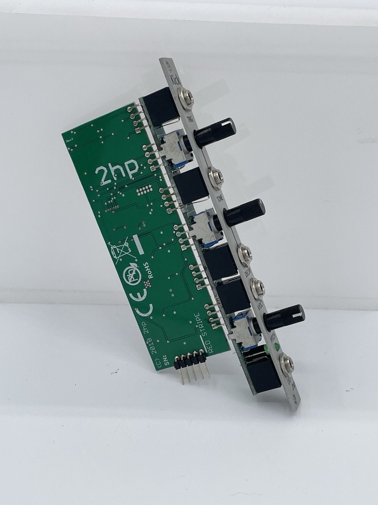 2HP Kick Eurorack Module Drum Synth