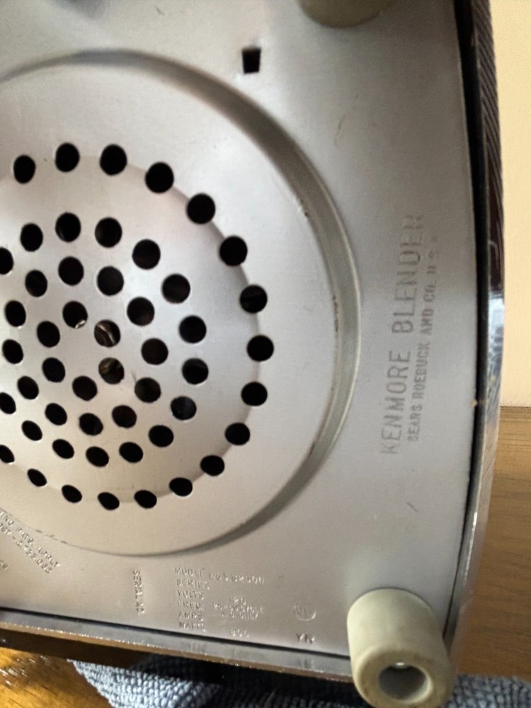 Vintage Sears Kenmore 8 Speed Solid State Blender Mixer Model 663.82500 Tested