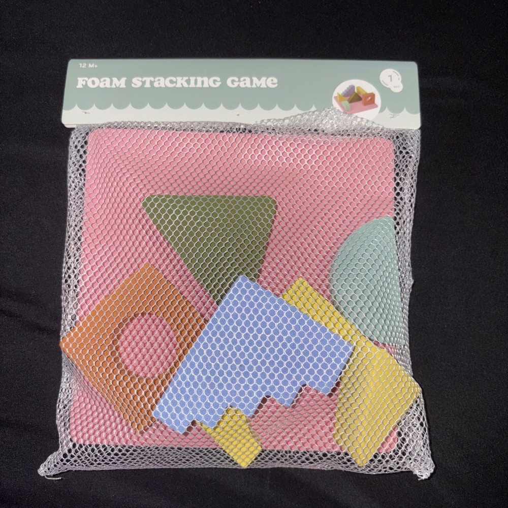 Foam Stacking Game Square Base - Bullseye's Playground *NEW*