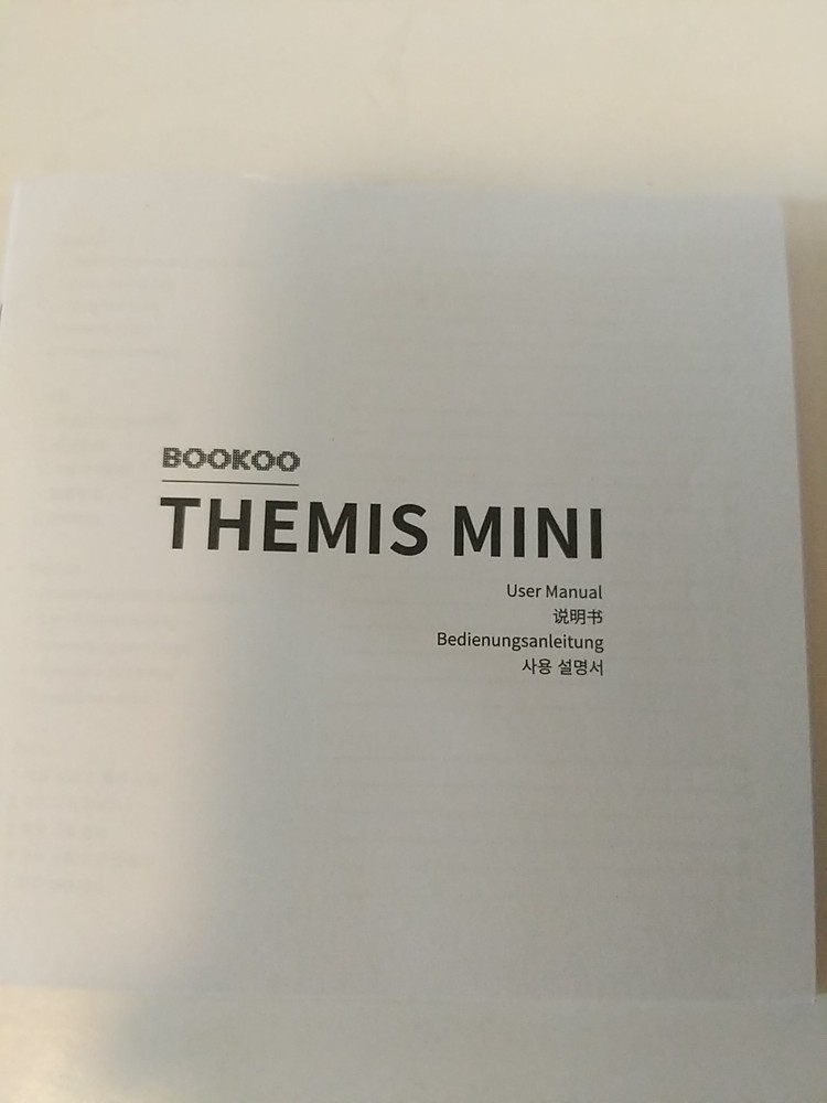 Bookoo Themis Mini Coffee Scale for Espresso Open Box Excellent