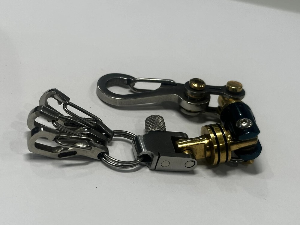 KYLINK Quick release EDC Full keychains surveillance police wallet security Hand