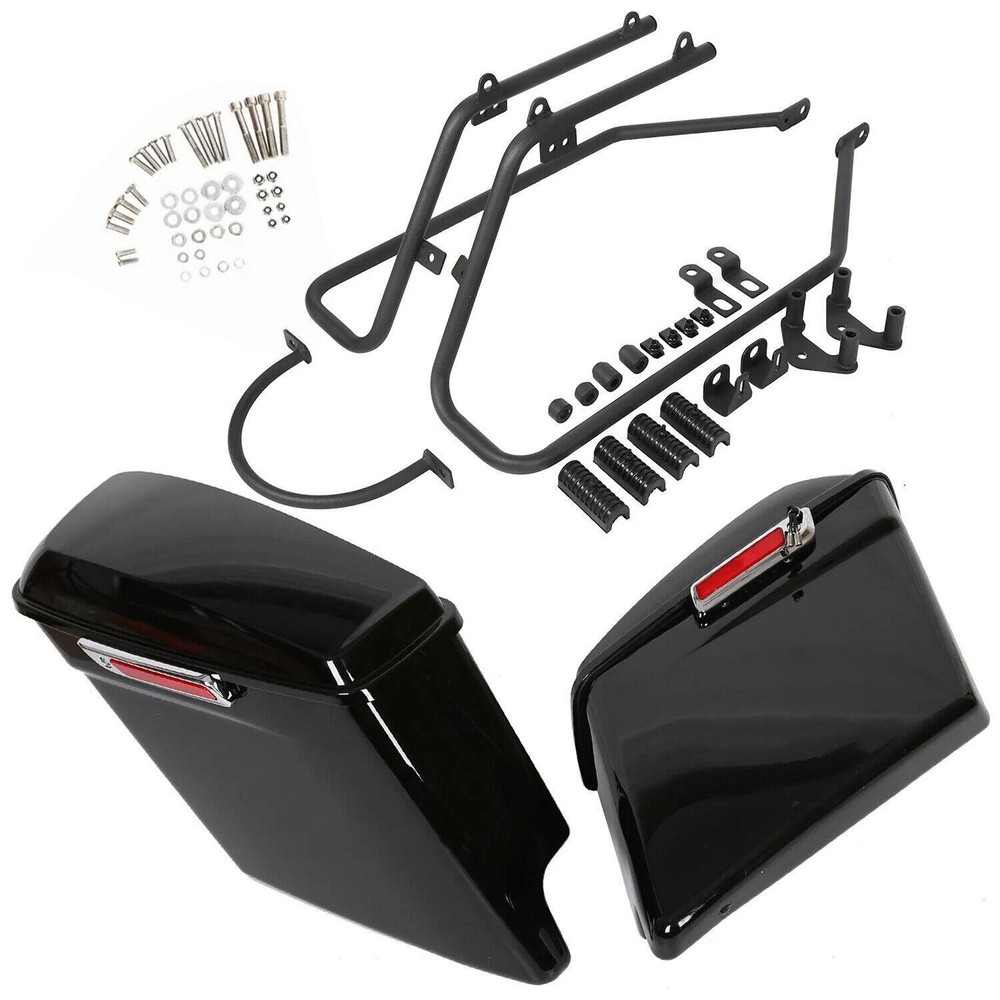 5" Extended Hard Saddlebags Conversion Bracket For 2004-2014 Harley XL1200C