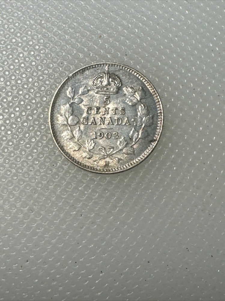 1903 H Canada 5 Cent PG