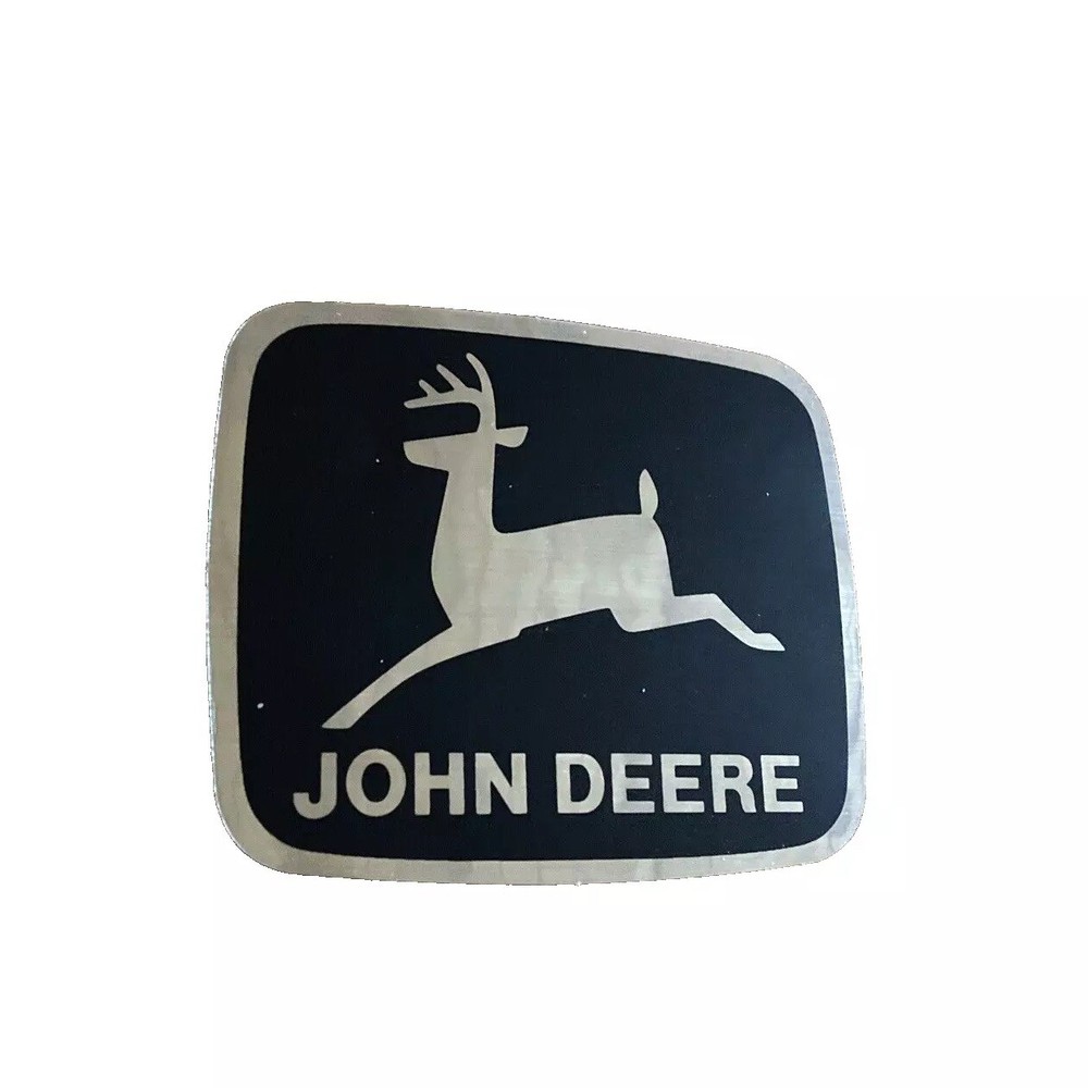 John Deere 110 112 140 Grill Medallion Decal label