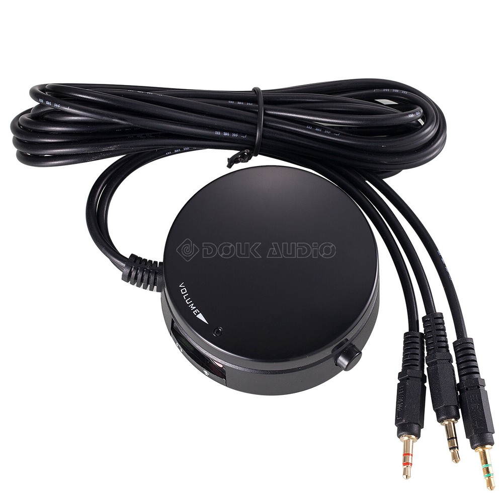 Computer Audio Volume Controller with Headphone Speaker Switch and Microphone