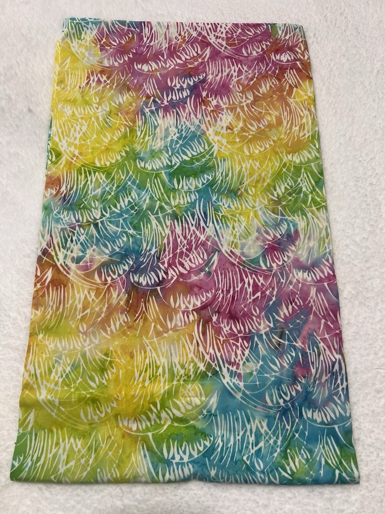 Hand Dyed Batik Fabric 🌸 1 Yard