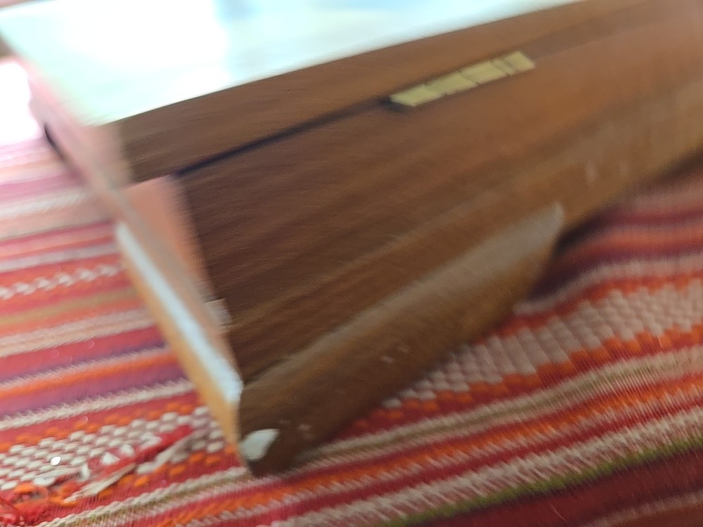 Vintage Glazed Ceramic Duncan Complete Chess Set With Board