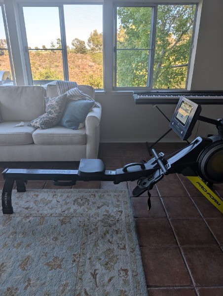 ProForm Carbon R10 Rowing Machine - 10" HD Touchscreen - iFIT Compatible