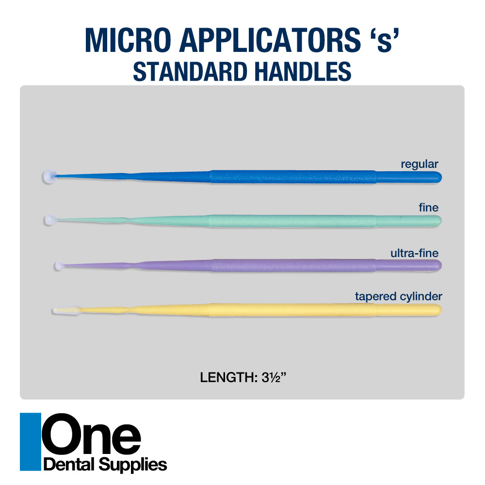 Dental Disposable Micro Applicators Regular Brushes 2000 pcs