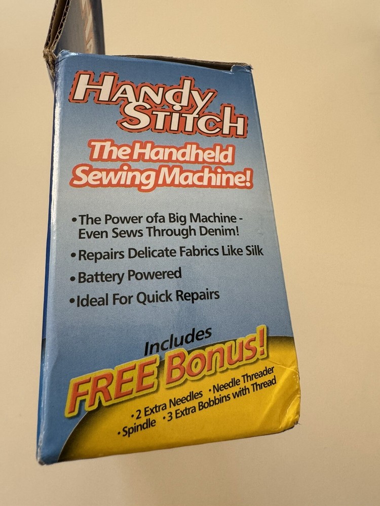 Portable Handy Stitch Battery Power Handheld Sewing Machine