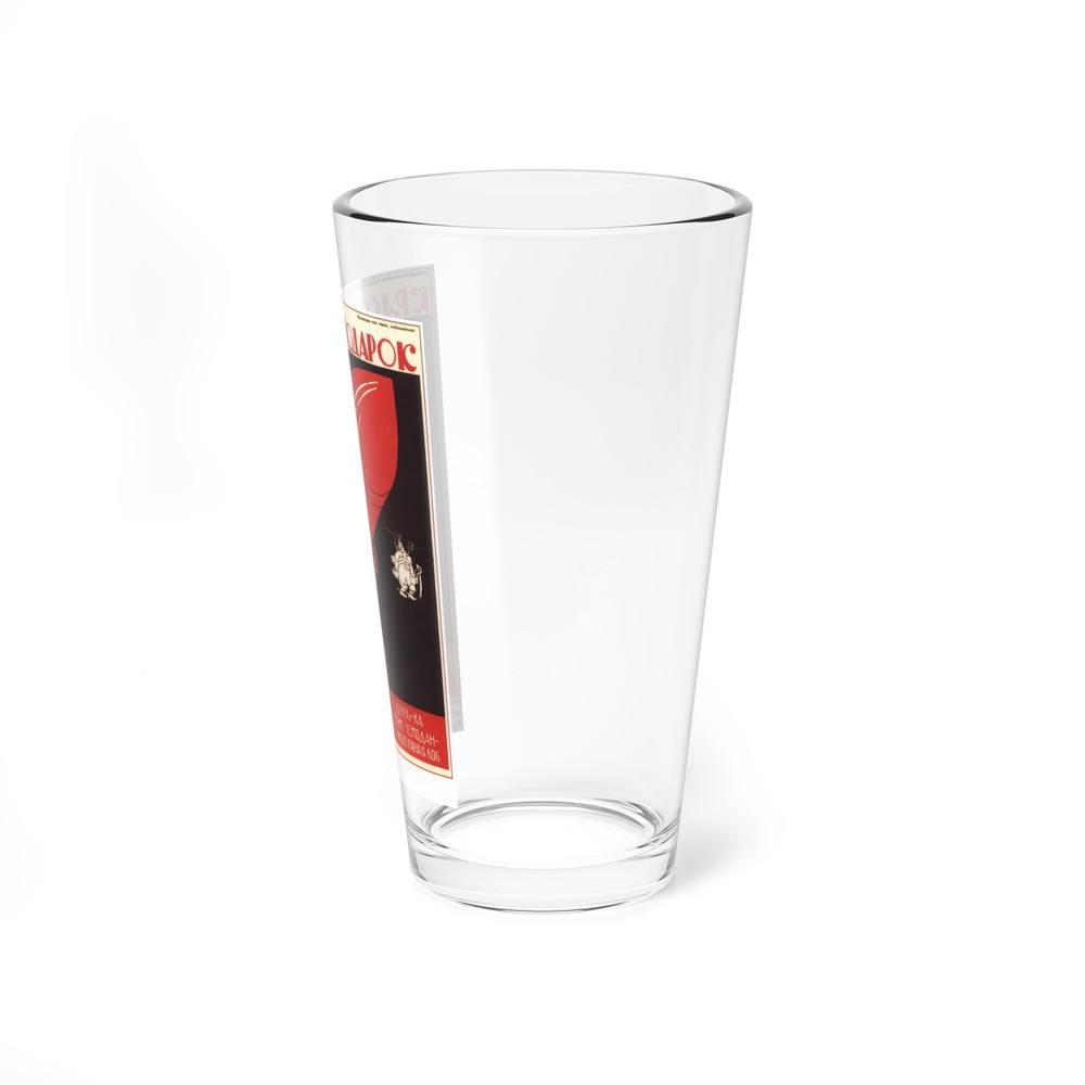 Soviet Era Poster 350 - Pint Glass 16oz