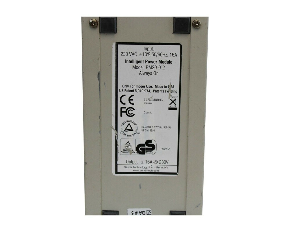 INTELLIGENT POWER MODULE 230 VAC 50/60 HZ PM20-0-2