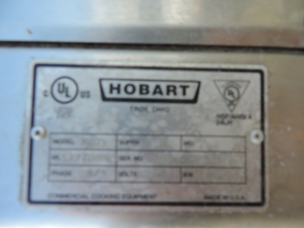 HOBART ROTISSERIE- CONVECTION OVEN DOUBLE STACK
