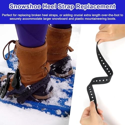 Sturdy Snowshoe Bindings Replacement Kit - Compatible with MSR Classic Straps, 6