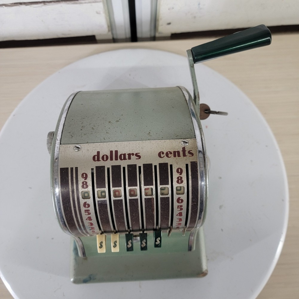 Vintage Paymaster Check Writer / Imprinting Machine – Series 600 – Working