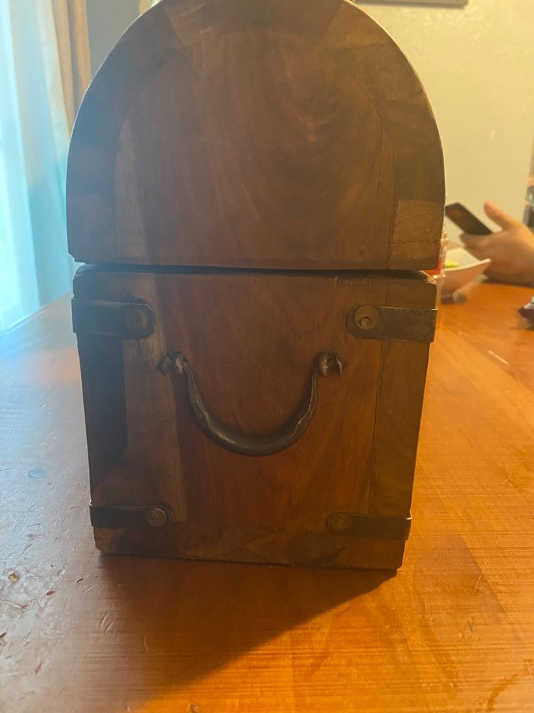 Small Wooden Chest Vintage