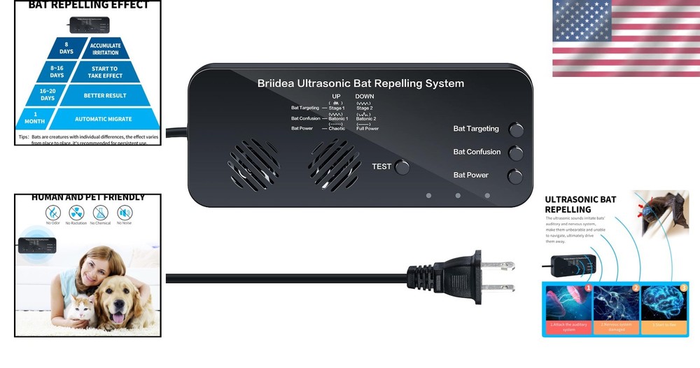 Ultrasonic Bat Removal System