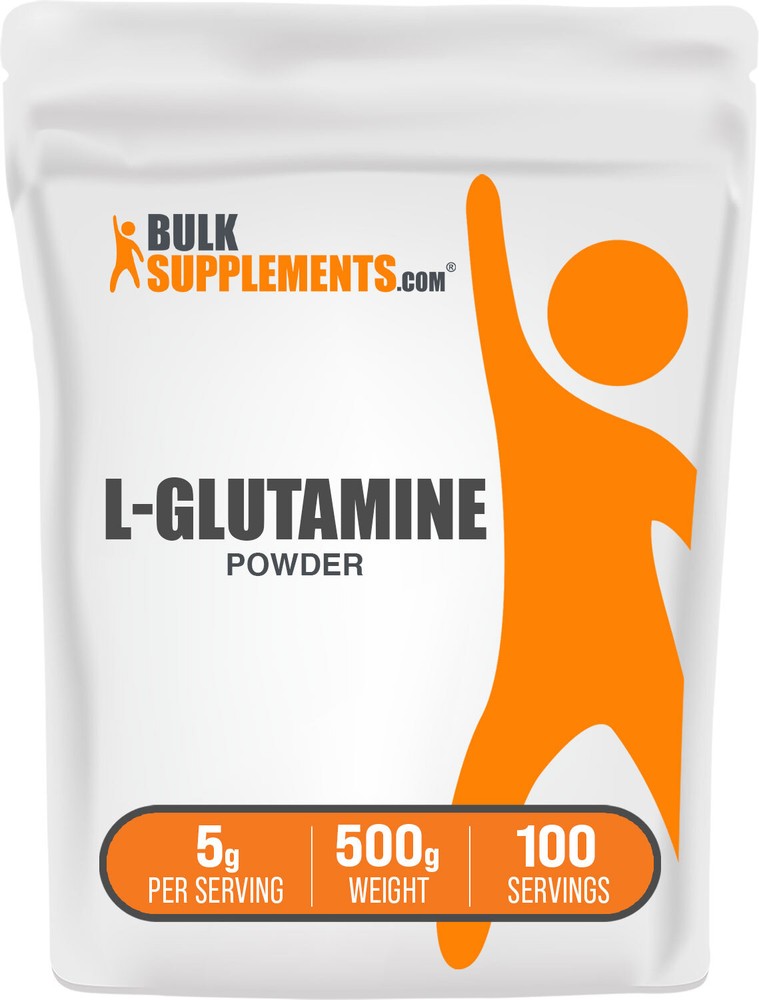 BulkSupplements L-Glutamine Powder - 5g per Serving
