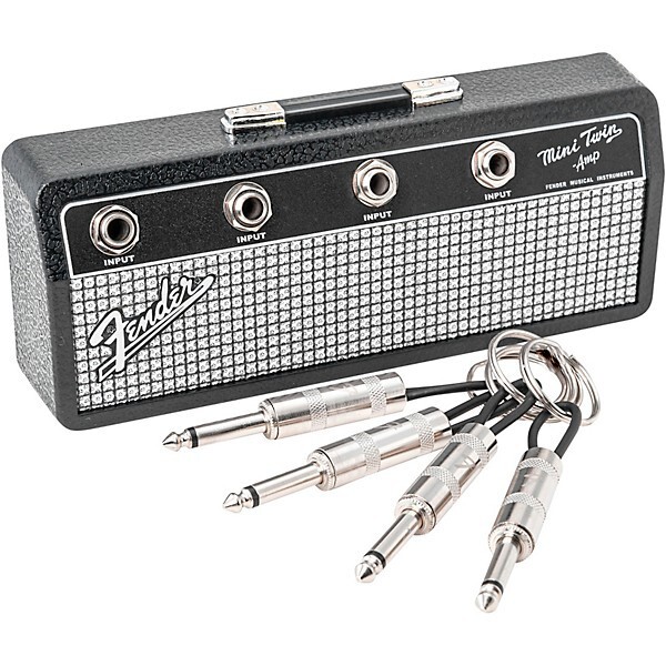 Fender Jack Rack Key Holder  Includes 4 Keychain