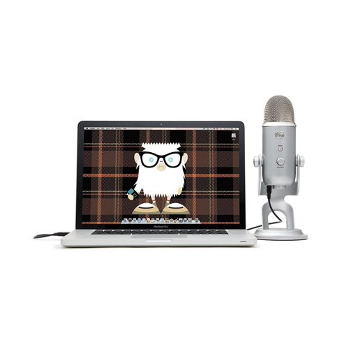 Logitech Blue Yeti USB Microphone Bundle with C920S Pro HD Webcam and USB Hub