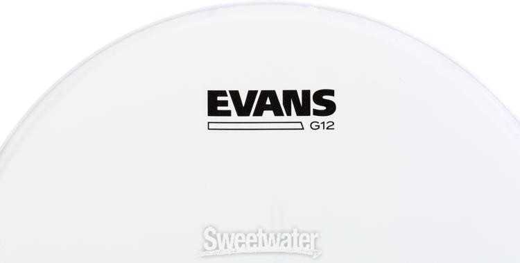 Evans G12 Coated White Drumhead - 12 inch