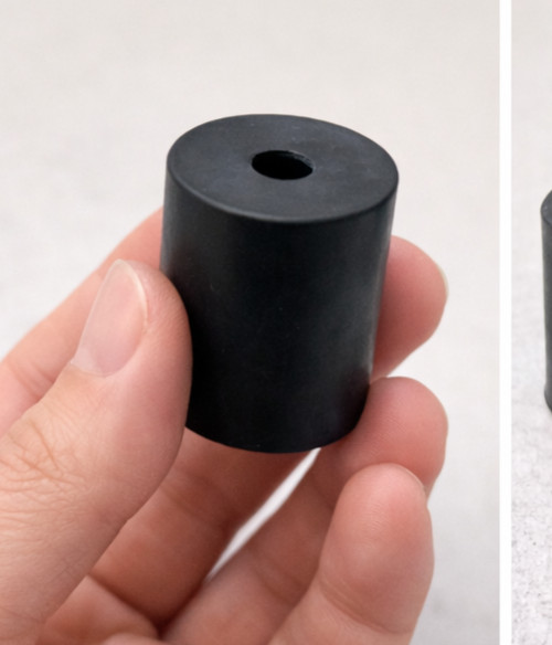 #3 Vented Rubber Stopper 1 Hole Fits 19–23mm ID Lab Flasks Bottles Plug