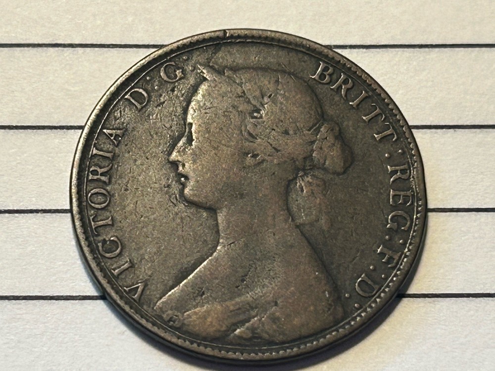 1864 Nova Scotia One Cent , Old World Coin
