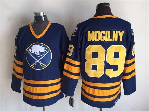 #89 Alexander Mogilny Jersey Retro Blue