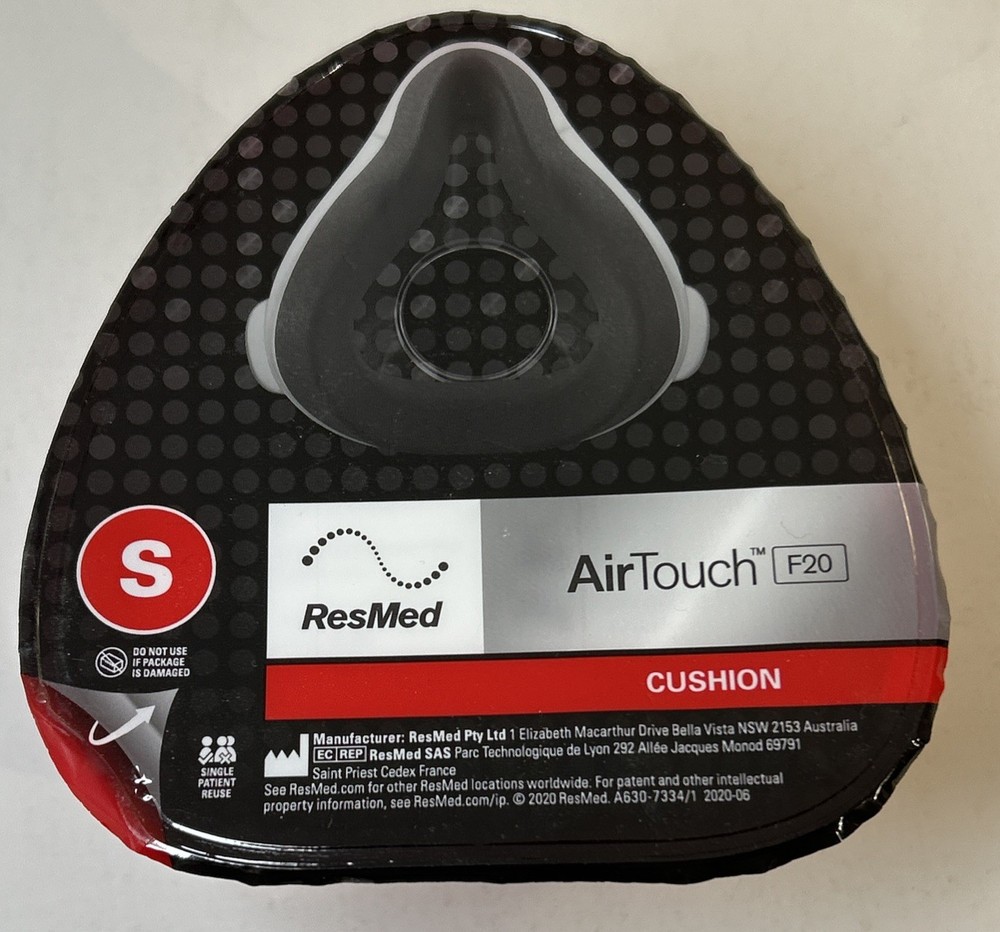 Small Resmed Air Touch F20 Full Face Cushion Replacement