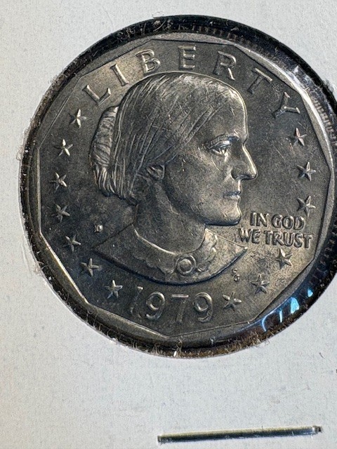 1979 D Susan B Anthony Dollar