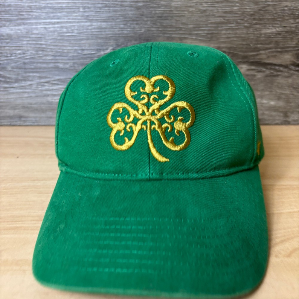 Shamrock Hat Cap Strap Back Kids Green St Patricks Adjustable '47