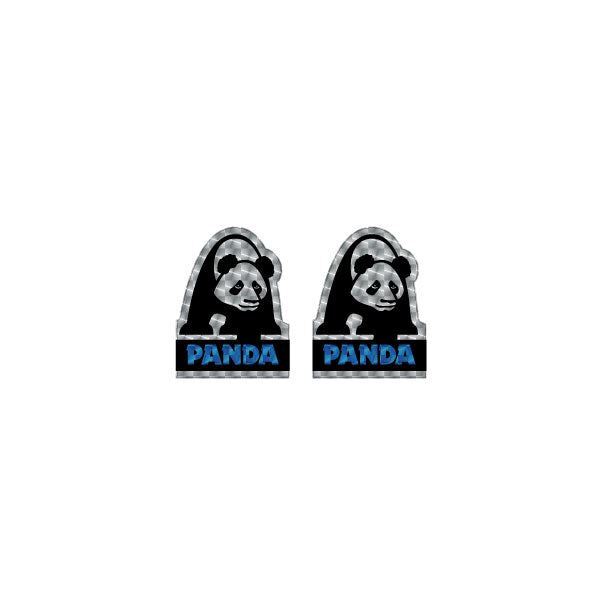 Panda - Black blue on PRISM fork Decals