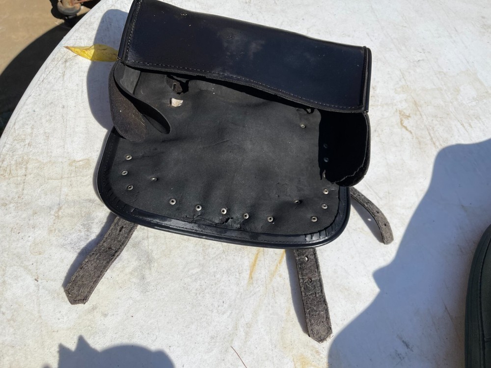 Used motorcycle tool bag