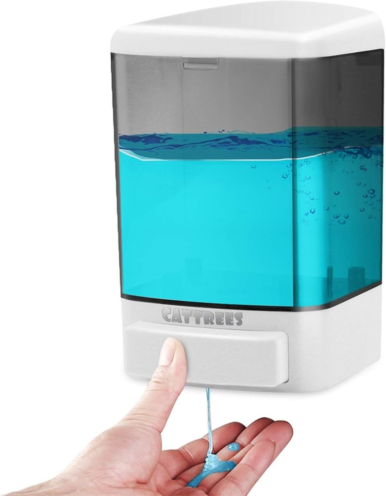 Versatile 1L Soap Dispenser - Durable Wall-Mounted Solution for Any Environment