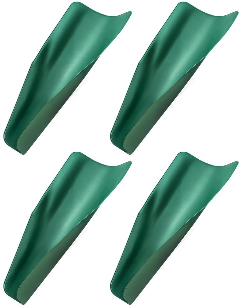 Flexible Draining Oil Funnel,Reusable Foldable Oil Free Guide Tool Draining 4Pac