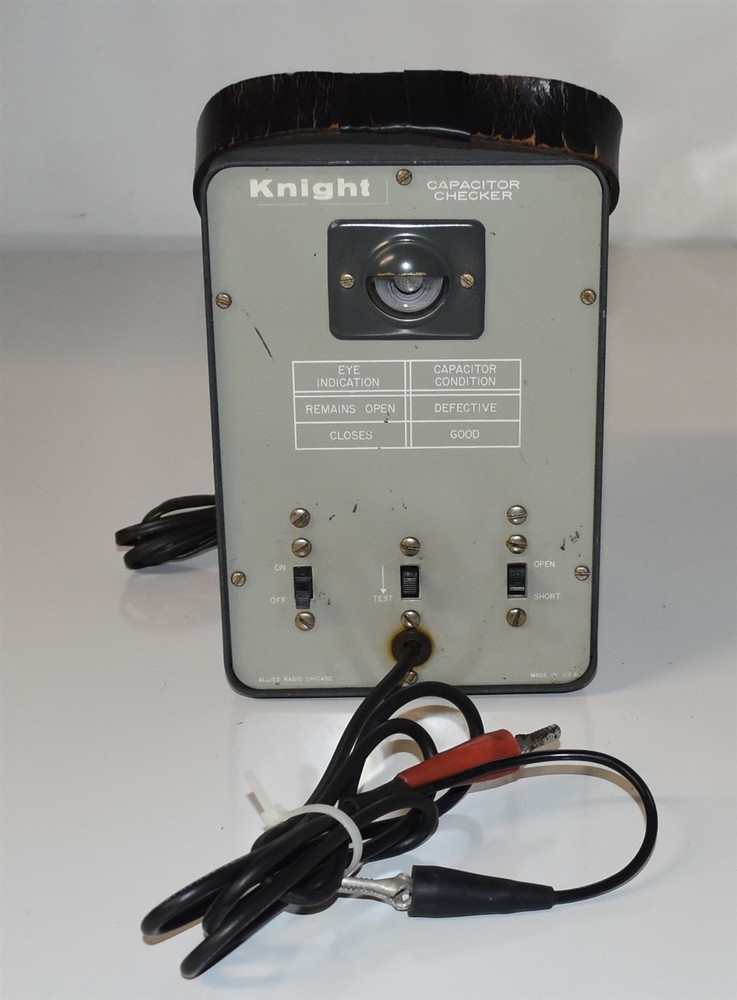 KNIGHT F-119 CAPACITOR CHECKER