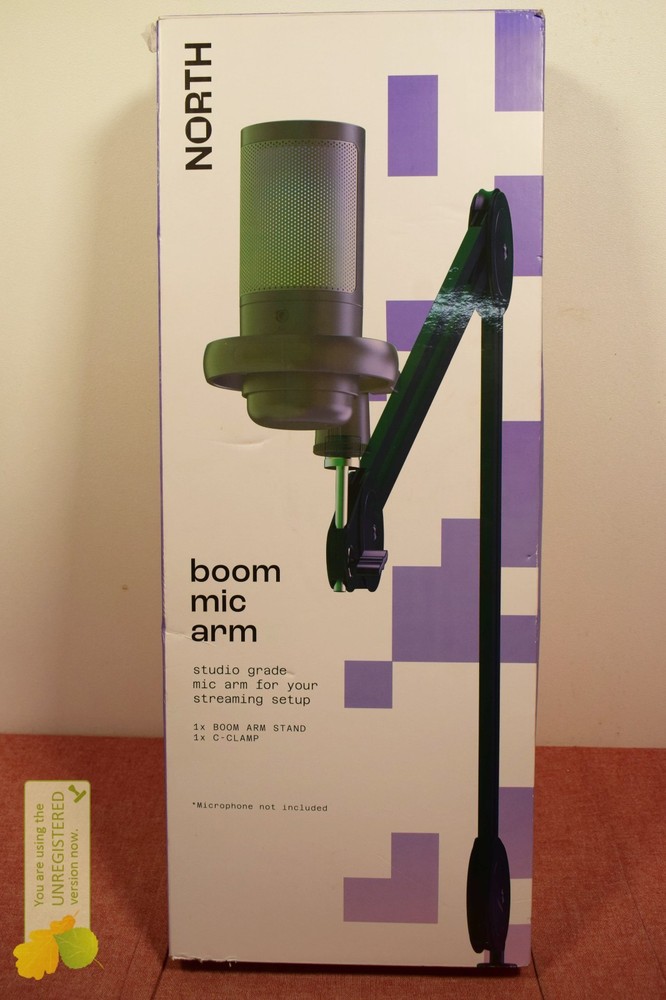 NORTH Boom Mic Arm: Microphone Stand