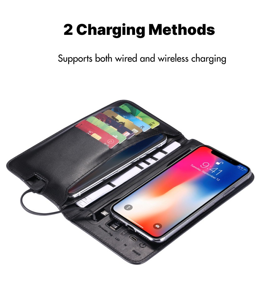 Muiti- functional Wireless Charging Wallet